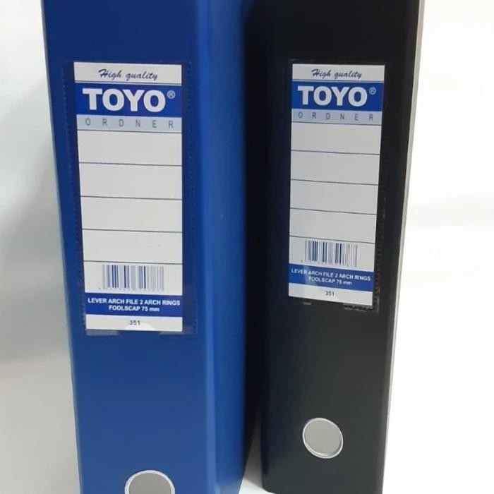 

HOT SALE! TOYO Ordner Folio 351 Biru Hitam - Lusin.