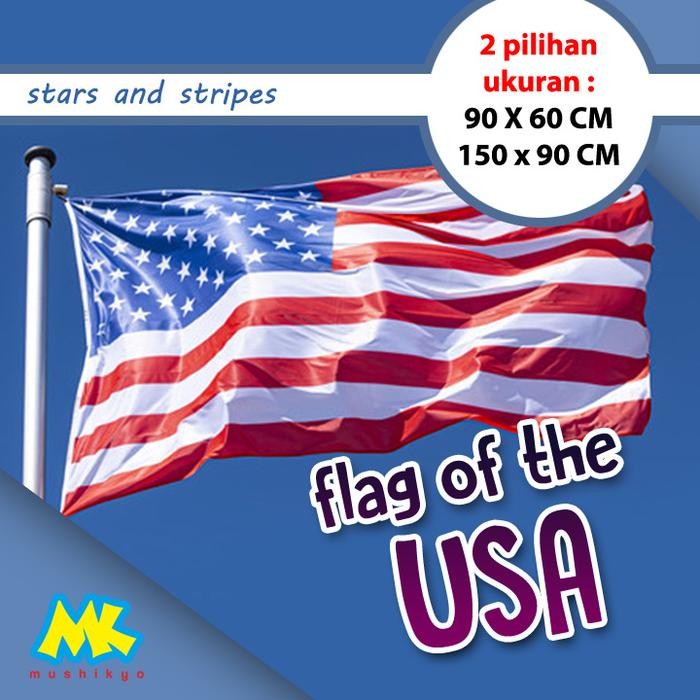 

Terlaris Bendera Amerika / USA Flag ukuran besar SALE