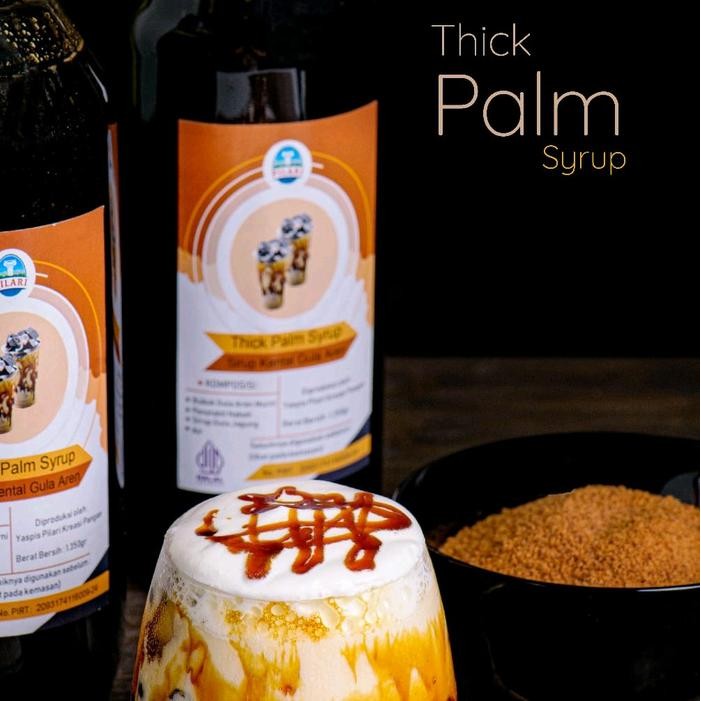 

Dijual Sirup Kental Gula Aren 1L- Thick Palm Syrup - Pilari Brown Sugar Syrup