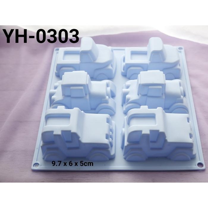 

Promo Yh-0303 Cetakan Silikon Cetakan Coklat Cetakan Puding Mobil Jeep Berkualitas