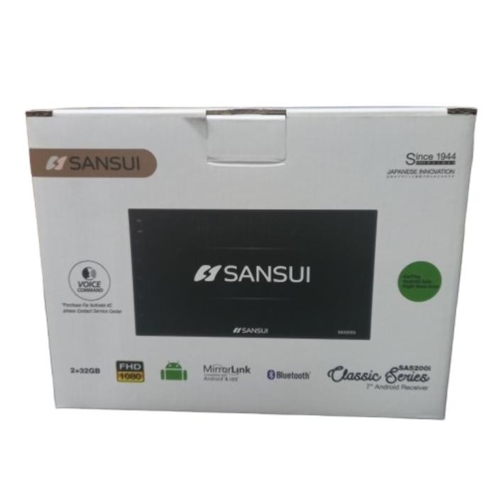 Promo Head Unit Android 7 Inch Sansui Classic Gen 2 Sa5200I Ram 2/32 Termurah
