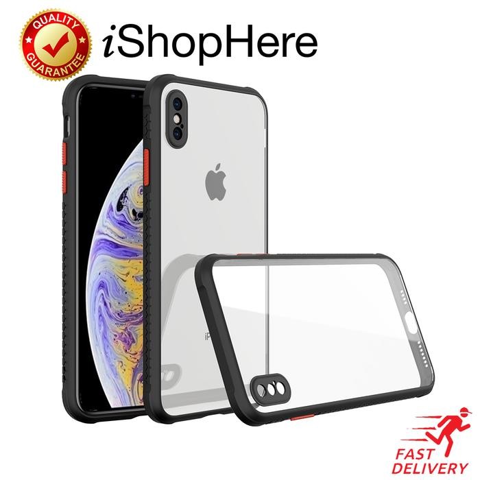 Anti Crack Clear Tread Hard Case Casing Bening Iphone 12 11 Xr Mini Pro Max