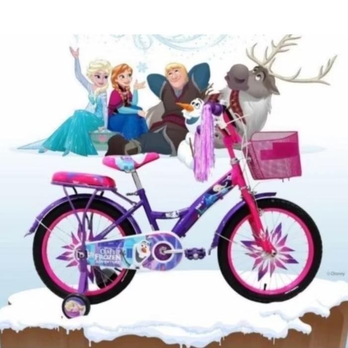 Sepeda Anak Cewek Mini Element 16 Frozen Sepeda Anak Perempuan