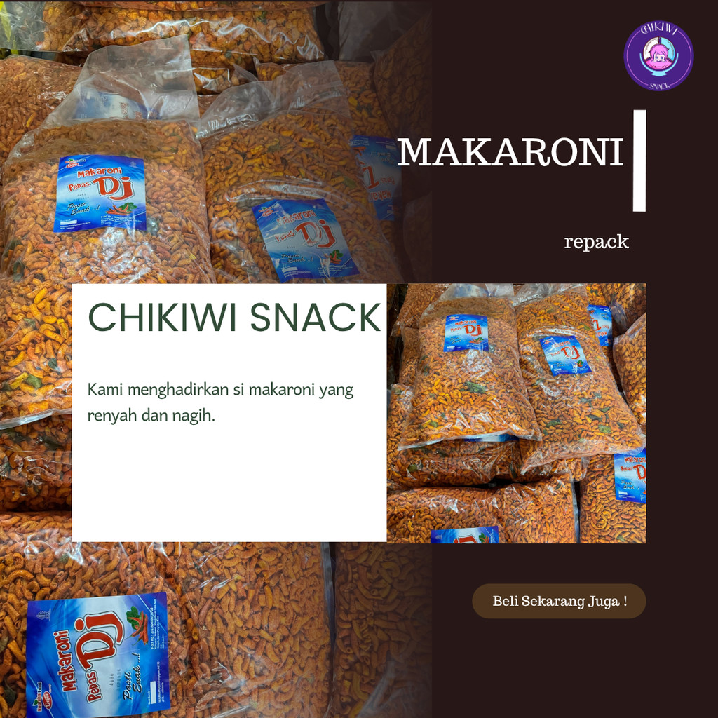 

MAKARONI KECIL ORI GURIH LARIS ENAK MURAH HANYA 99 RUPIAH