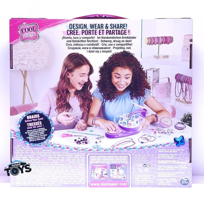 Promo Cool Maker Kumikreator Bead & Braider Friendship Necklace And Bracelet