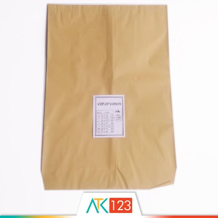 

AMPLOP COKLAT / SAMSON GUANACO XL (SUPER MAP) ISI 100 BUAH KODE 798