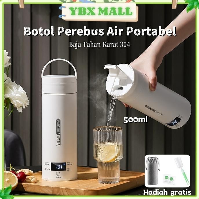 Pemanas Air Listrik Mobil /Pemanas Air Listrik /Cangkir Termos Portabel / Thermos Kettle Portable