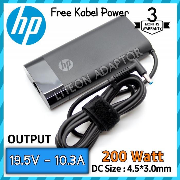 Adaptor Arger Hp Zbook 15 G3 G4 G5 Zbook 17 G3 G4 G5 19.5V-10.3A Ori
