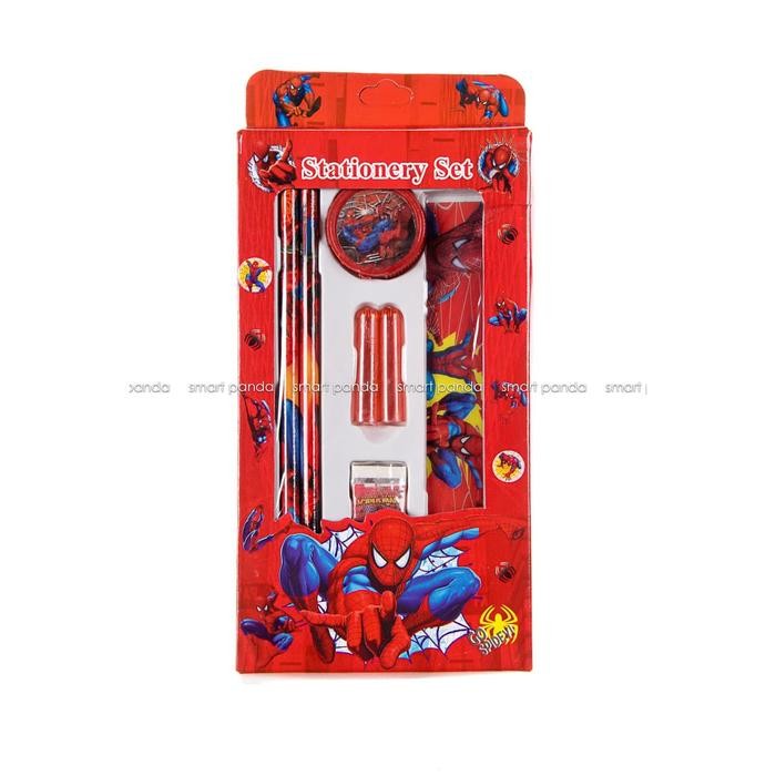 

READY Study Set/Paket Alat Tulis Set Spiderman 880