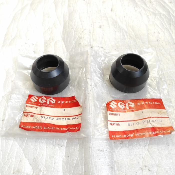 seal sil dust debu shock shok sok skok depan suzuki RC80 RC100 RC110