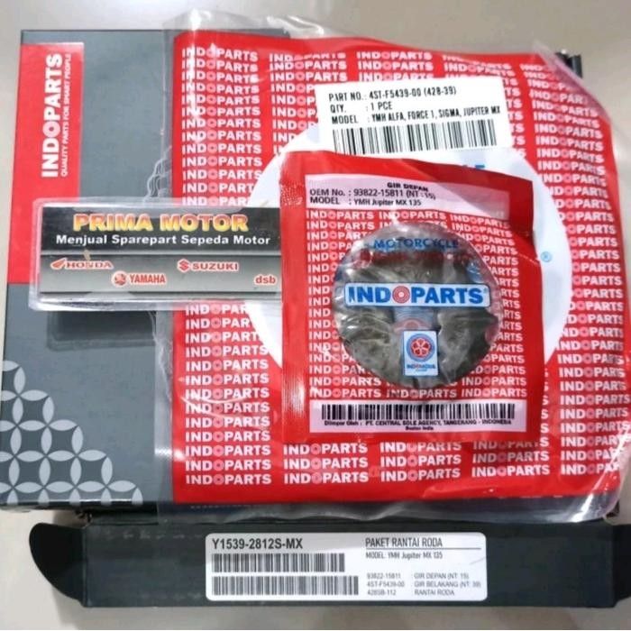 GEAR SET JUPITER MX INDOPART GIR SET JUPITER MX INDOPARTS