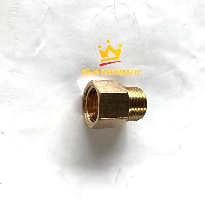 DOUBLE SHOCK NEPEL MALE FEMALE DRAT LUAR 1/4 DRAT DALAM 1/4