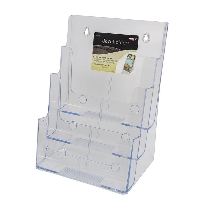 

NEW! DEFLECTO 3-TIER MULTI POCKET LS A4 #77301