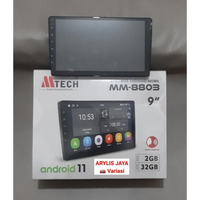 Promo Android 9Inch Mtech Mm-8803 Mm8803 Ram 2/32Gb Carplay Ready