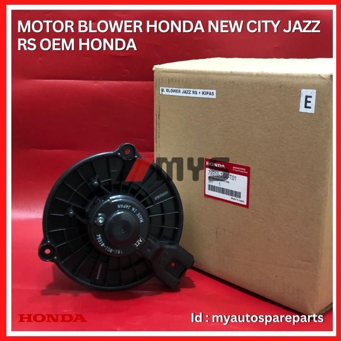 Motor Blower Fan Kipas Angin Ac Mobil Honda New City Jazz Rs Assy Gratisongkir