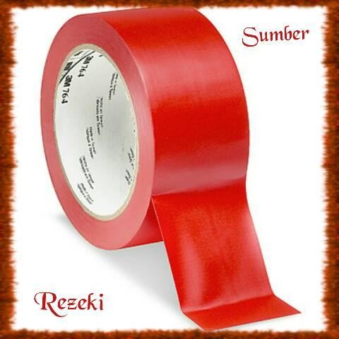 

3M Lakban Lantai 764 Red 2"in x 33M Floor marking tape 764