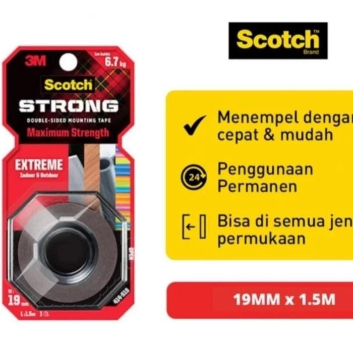 

3M Double Sided Mounting tape EXTREME INDOOR . OUTDOOR 414-S19