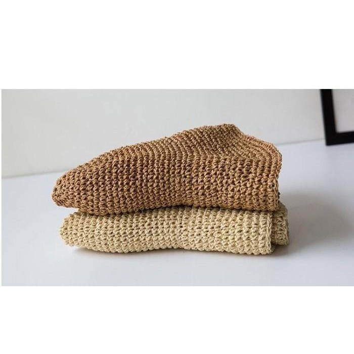 Murah Topi Bucket Pria Wanita / Beach Hat / Summer Hat Grid Graffiti Korea