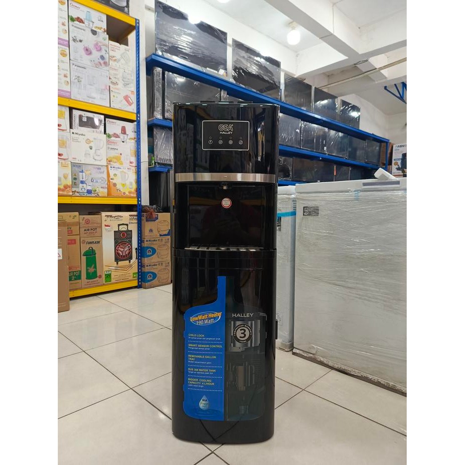 Dispenser Galon Bawah GEA Halley Kompresor Panas, Dingin dan Normal