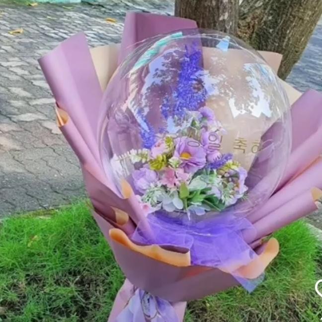 

Korean Flower Bouquet Balloon / Buket Bunga Balon - Birthday / Wisuda