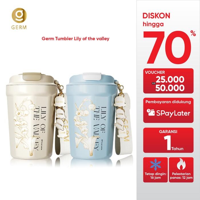 BEST SELLER CODGERM K32 390ML Vacuum Termos Cup S31603 Baja Tahan Karat Portabel With Liontin