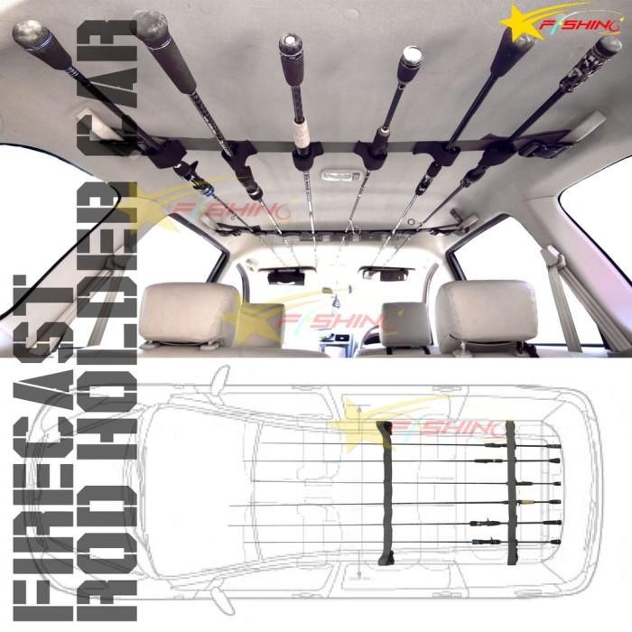 FIRECAST Rod holder Aksesoris untuk membawa joran pancing di mobil Car