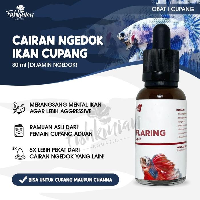 

Flaring Liquid Cupang FISHKINIAN