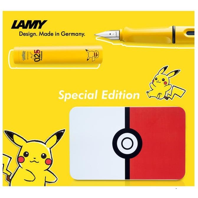 

Lamy Fountain Pen Pikachu Special Edition Set best seller