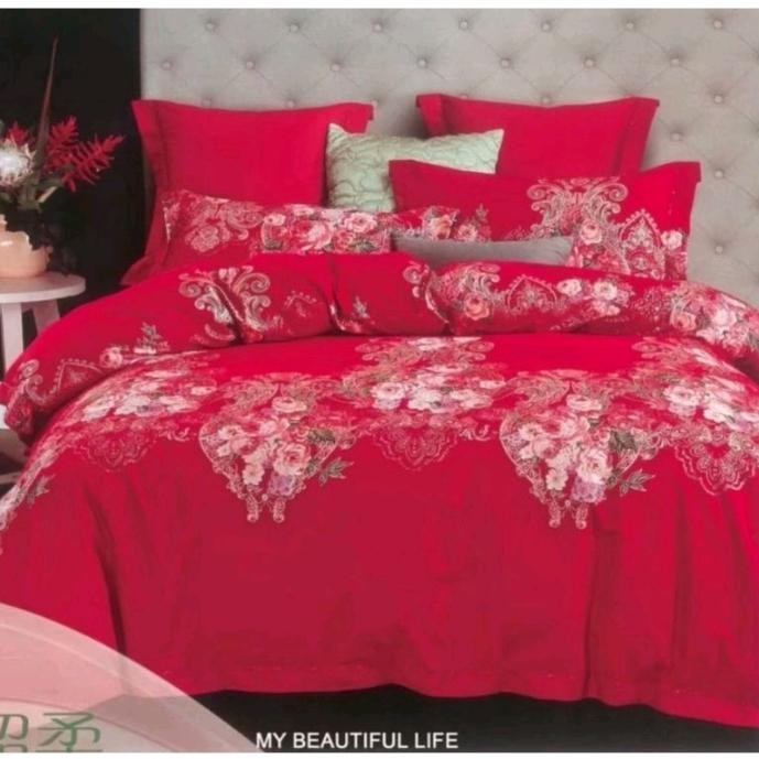 

Wedding Bedcover Set 180x200 SANGJIT XUANGXI ( Katun Jepang Impor )