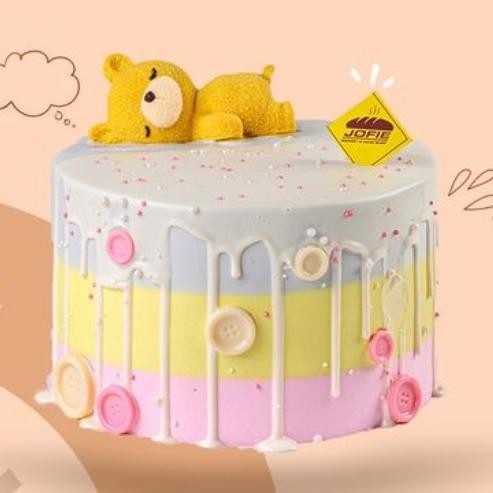 

Blackforest Birthday Cake / Kue Ultah Anak Karakter - Baby Grizz