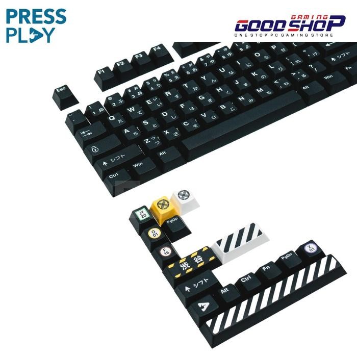 PPBT SHIBUYA PBT Dye Sub Keycap Set Japanese Root by Press Play