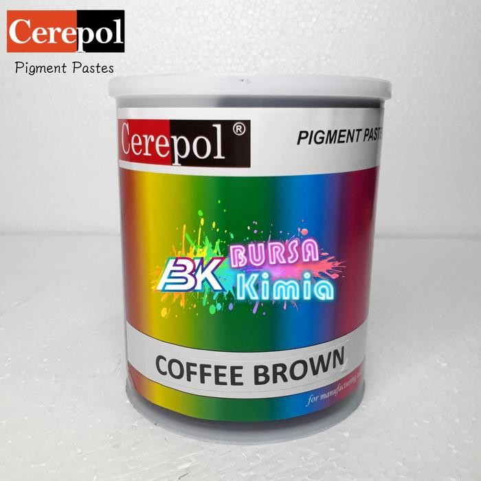 

Cerepol Coffee Brown Pigment Pasta Cair/Pewarna Resin/Fiberglass