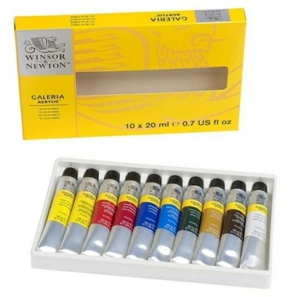 

Galeria Acrylic Colour Winsor & Newton set 10x20ml