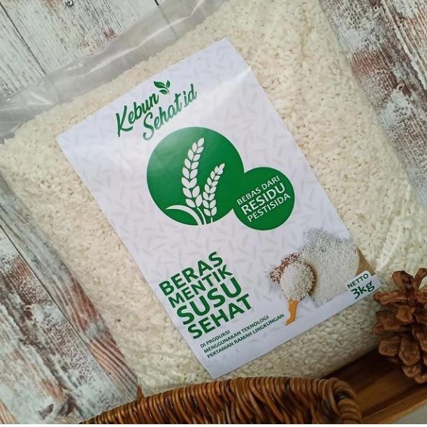 

JSR Beras Mentik Susu 3kg / beras non pemutih / beras non pestisida