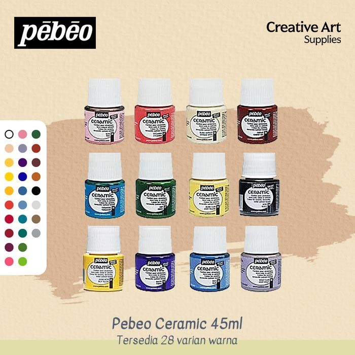 

Pebeo Ceramic 45ml Cat Multi Surface - keramik,terracota dan porcelain