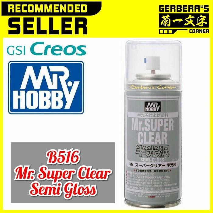 

Mr Color Spray B516 Super Clear Semi Gloss - Mr. Hobby - Lacquer Paint