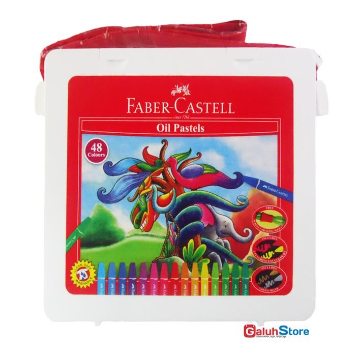 

Faber Castell Crayon Oil Pastel 48 Warna
