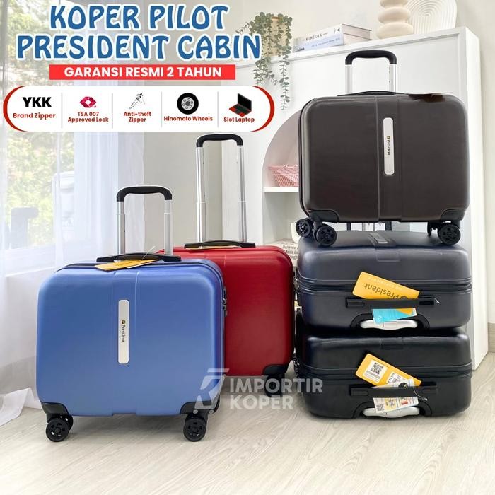 Koper President Original Koper Pilot 18 Inch Cabin TSA Lock Travel