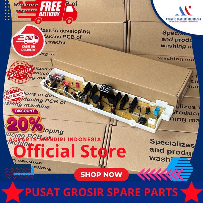 BEKO 8.0kg BTLA8008S, Modul pcb mesin cuci Top Loading