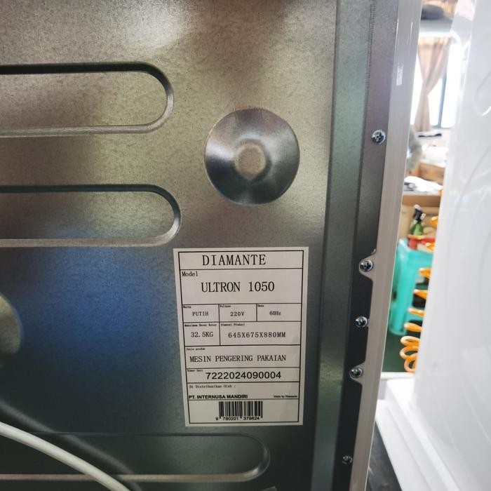 MESIN PENGERING LAUNDRY MERK DIAMANTE PAKAI GAS LPG