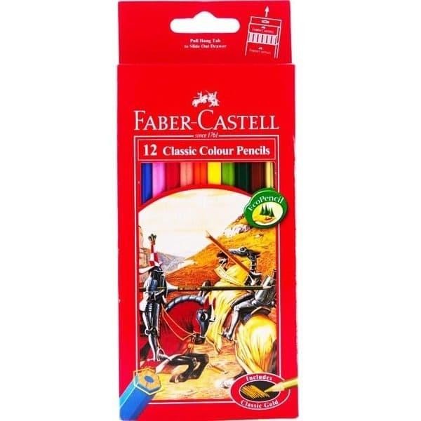 

TBMO 12 CLASSIC HT COLOUR PENCILS FABER-CASTEL 115852