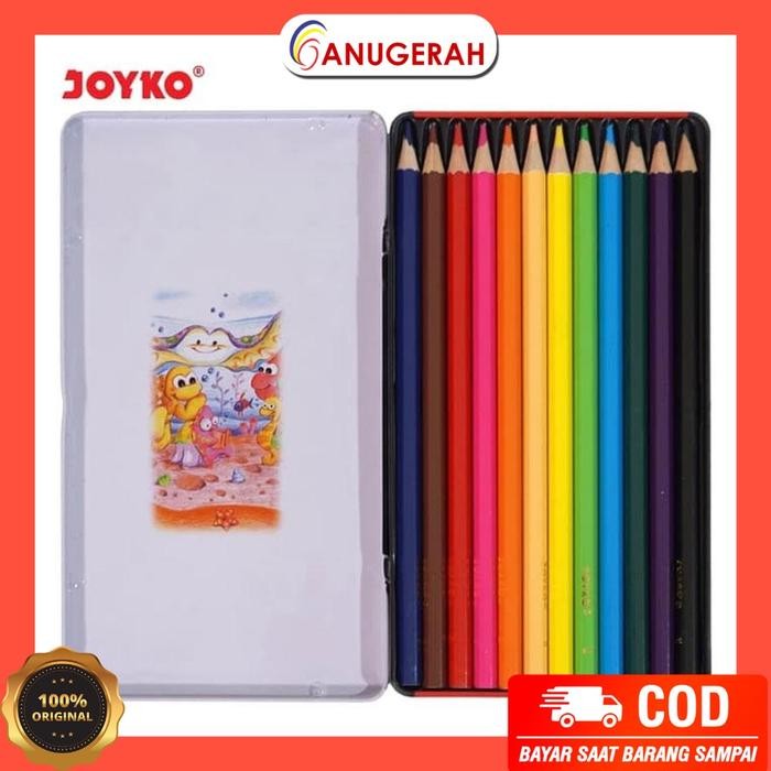 

Joyko CP-12TC Pensil Warna Kaleng