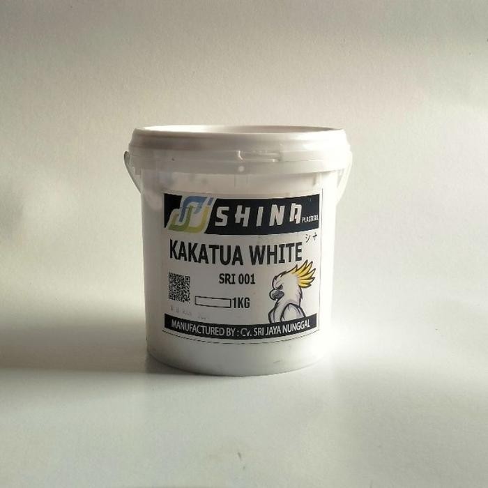 

Tinta Plastisol SHINA Kakatua Putih