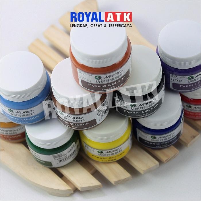 

Cat Kain / Maries Fabric Colour 50ml Cat Kain Baju Sepatu Kanvas Canvas Tekstil A-1050