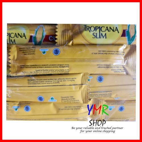 

FyZ Tropicana Slim Gula Sweetener Classic Stick 100 Sachet
