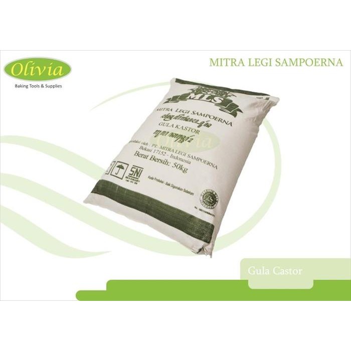 

FyZ Gula Halus Castor / Gula Kastor / Caster Sugar MLS 1Kg REPACK