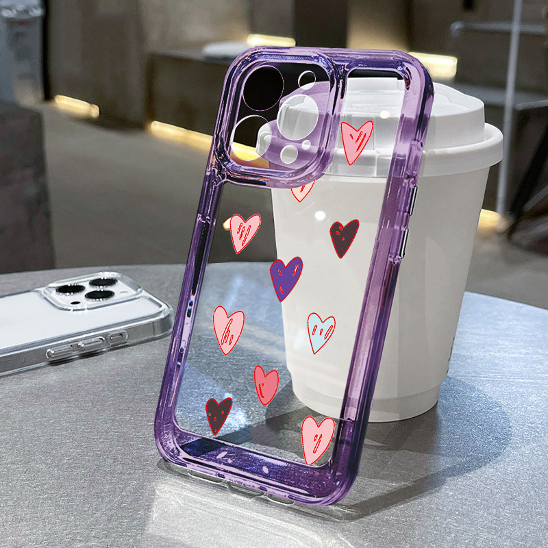 Cinta Berwarna-Warni Simple Soft Casing Infinix Tecno Camon 40 Pova 7 5G Hot 60 Pro Plus Hot 60 60i 