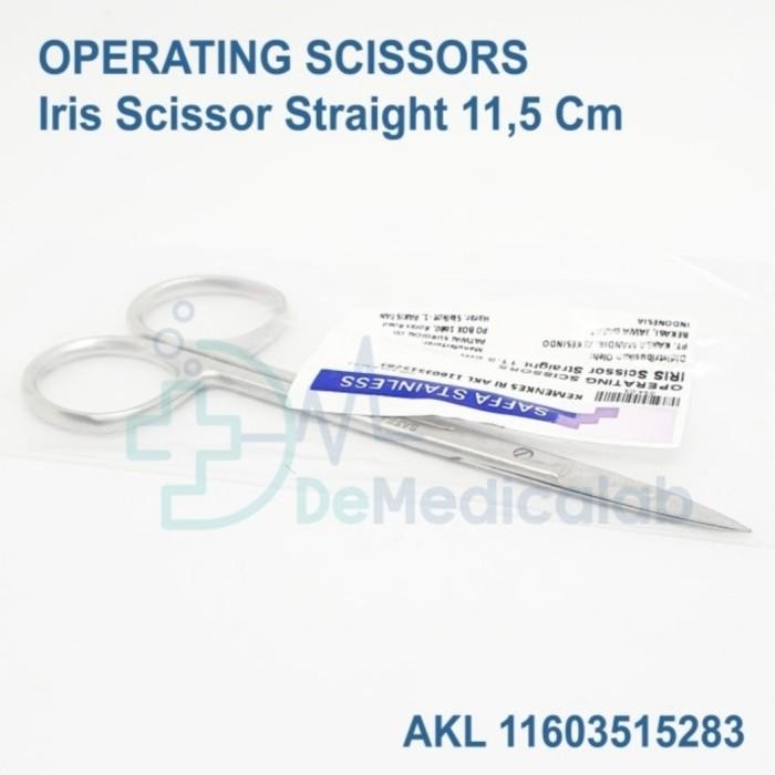 Gunting Jaringan Kecil Tajam Tajam Lurus Iris Eye Scissors Straight