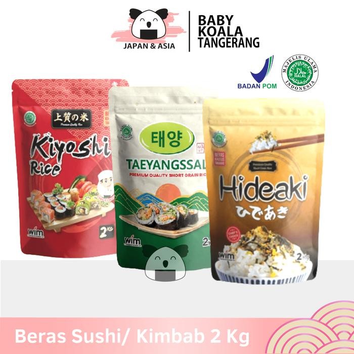

BERAS JAPONICA SUSHI/KIMBAB 2KG