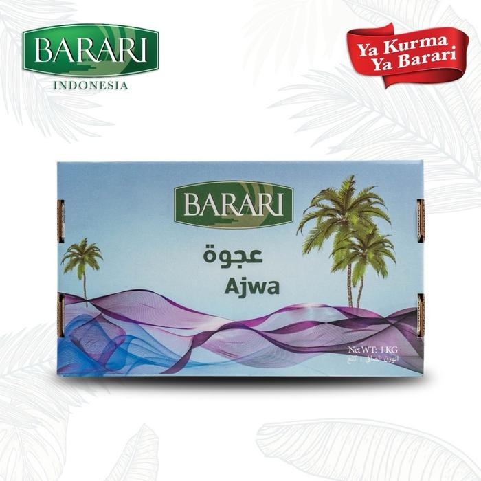 

Gdh Kurma Ajwa Barari 1kg Premium Alami ( Kurma Nabi )
